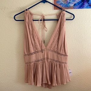 Free People Lacy Blouse